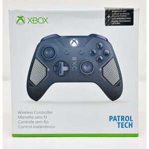 Xbox One Patrol Tech Wireless Controller Special Edition Blue 1708 New Open Box